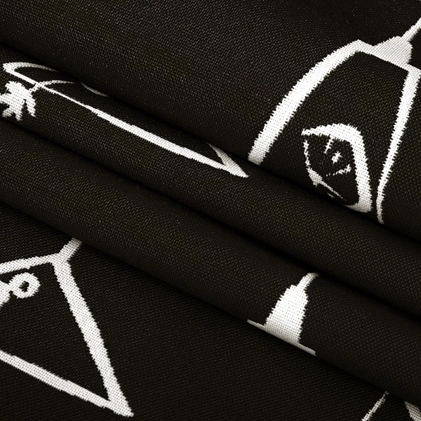 Covington Outdoor Five O'Clock Somewhere Ivory/Ebony 56" Fabric