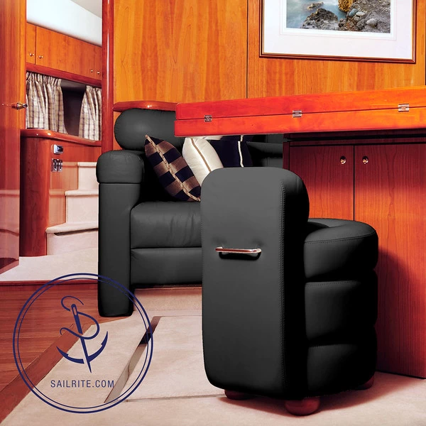 EverSoft™ Indoor/Outdoor Black 54" Vinyl Fabric