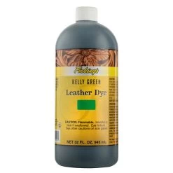 Fiebing's Leather Dye Kelly Green 32 Oz.