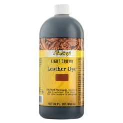 Fiebing's Leather Dye Light Brown 32 Oz.