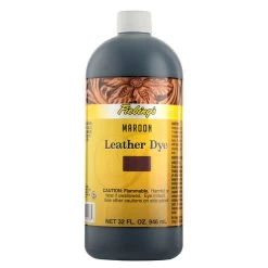Fiebing's Leather Dye Maroon 32 Oz.