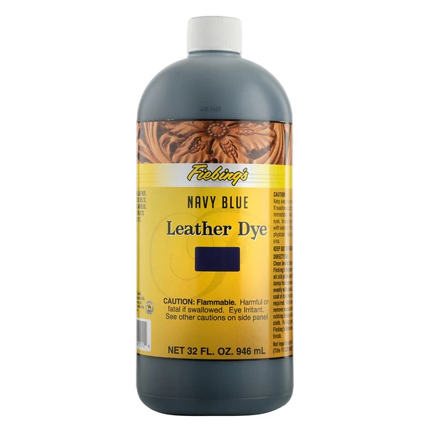 Fiebing's Leather Dye Navy Blue 32 oz.