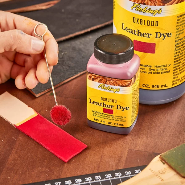 Fiebing's Leather Dye Oxblood 4 oz.