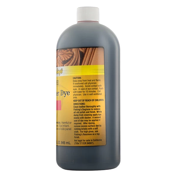 Fiebing's Leather Dye Red 32 oz.