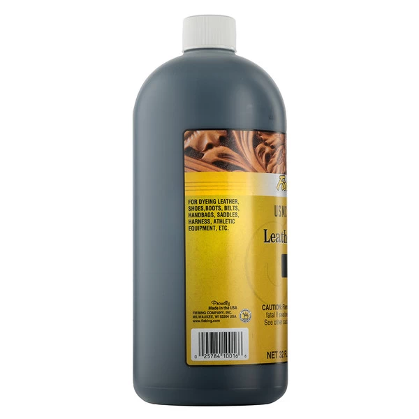 Fiebing's Leather Dye USMC Black 32 oz.
