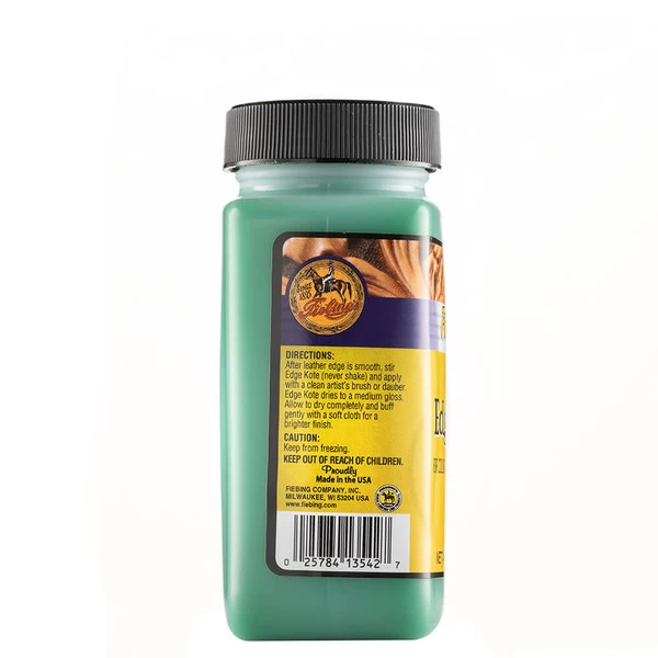 Fiebing's Leather Edge Kote® Green 4 oz.