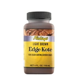 Fiebing's Leather Edge Kote® Light Brown 4 Oz.