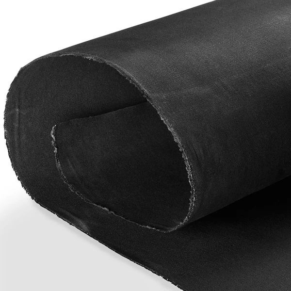 DuraWax™ Heavy Waxed Canvas Cotton Duck 12 oz. Black 57" Fabric