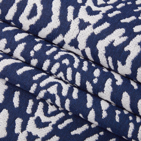 Hilary Farr Outdoor SPF Riff Mediterranean Blue 54" Fabric