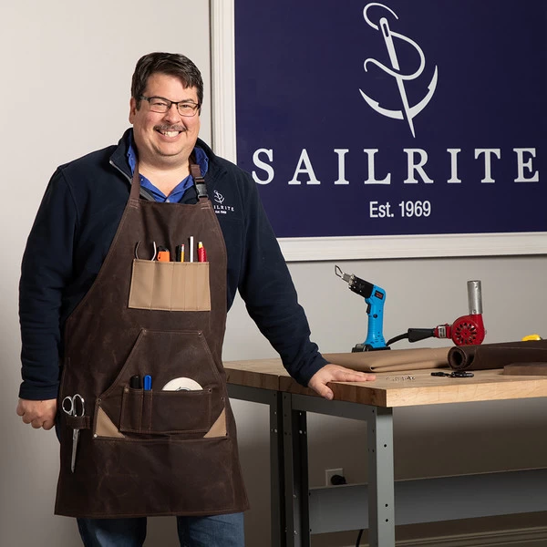 DuraWax™ Light Waxed Canvas Cotton Duck 12 oz. Brown 57" Fabric