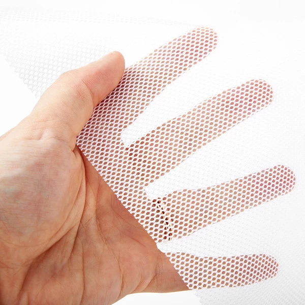 Mesh Polyester White 42"