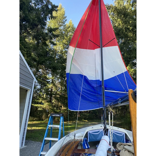 Ripstop 0.75 oz. Red 60" Nylon Sailcloth