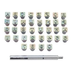 Sailrite® Alphabet & Number Stamp Set 1/4" (6mm)