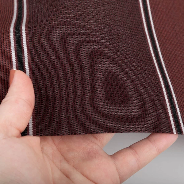 Sattler® Stripes Syrah 47" Awning Fabric (320446)