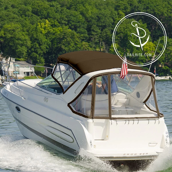 Sunbrella® Marine Grade 4618-0000 Walnut Brown Tweed 46" Fabric