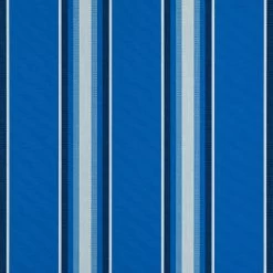 Sunbrella® Awning Stripe 4755-0000 Pacific Blue Fancy 46" Fabric