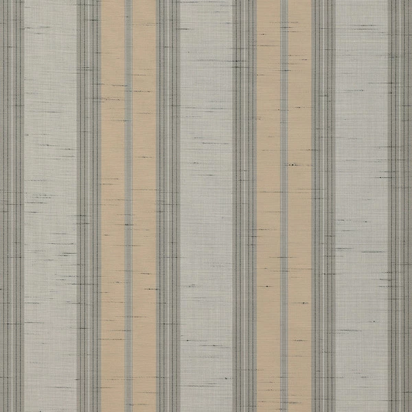 Sunbrella® Awning Stripe 4777-0000 Grey/Beige Chip Fancy 46" Fabric