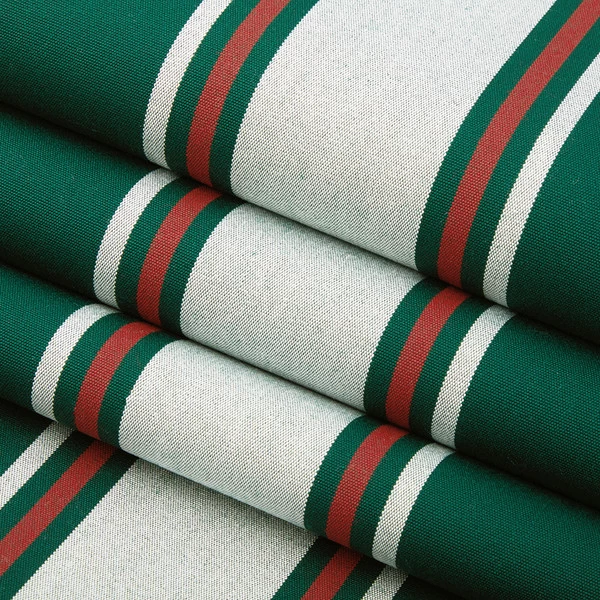 Sunbrella® Awning Stripe 4790-0000 Forest Green Fancy 46" Fabric