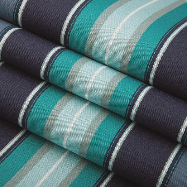 Sunbrella® Awning Stripe 4884-0000 Saxon Cascade 46" Fabric
