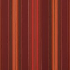 Sunbrella® Awning Stripe 4885-0000 Saxon Chili 46" Fabric