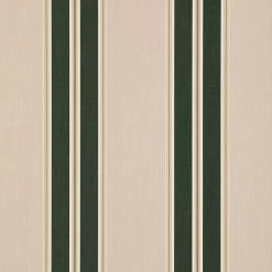 Sunbrella® Awning Stripe 4923-0000 Black Forest Fancy 46" Fabric