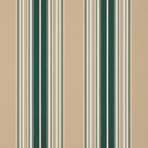 Sunbrella® Awning Stripe 4932-0000 Forest Green/Beige/Natural Fancy 46" Fabric