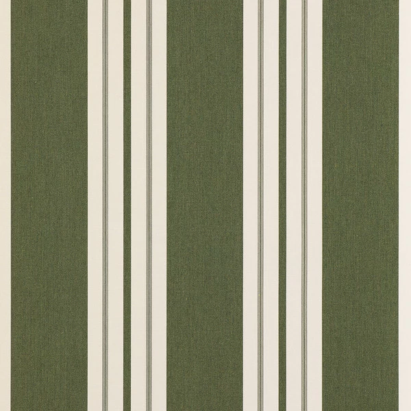 Sunbrella® Awning Stripe 4955-0000 Fern Classic 46" Fabric