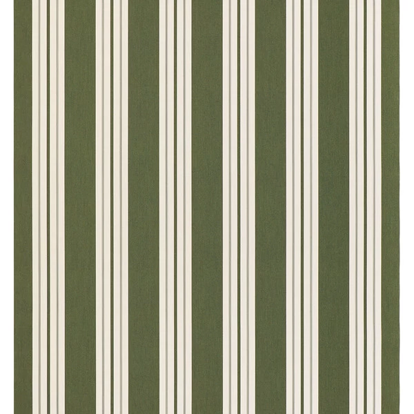 Sunbrella® Awning Stripe 4955-0000 Fern Classic 46" Fabric