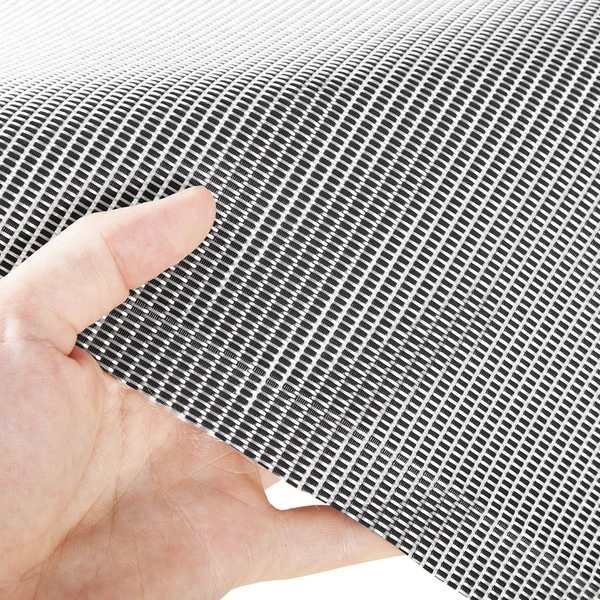 Textilene® Decorative Vinyl Mesh Nickel 54" Fabric