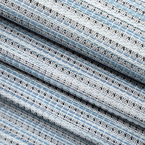 Textilene® Sailrite® Vinyl Mesh Tremor Steel Blue 54" Fabric