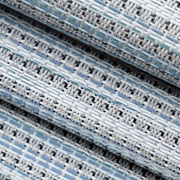 Textilene® Sailrite® Vinyl Mesh Tremor Steel Blue 54" Fabric