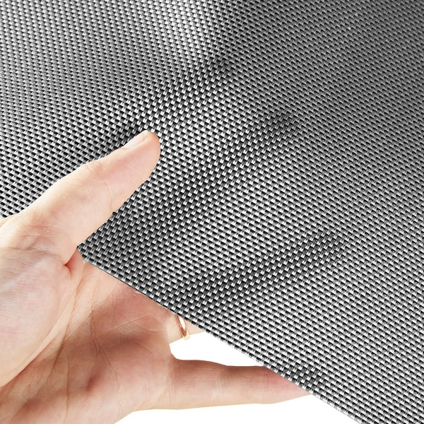 Textilene® Sunsure Vinyl Mesh Dense Titanium 54" Fabric